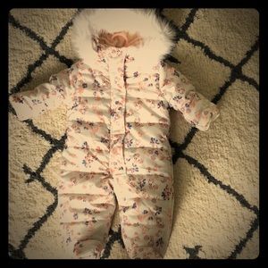 Winter babygirl jumpsuit
